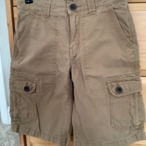 Lands’End Boys Cargo Shorts, Color Tan, Size 10